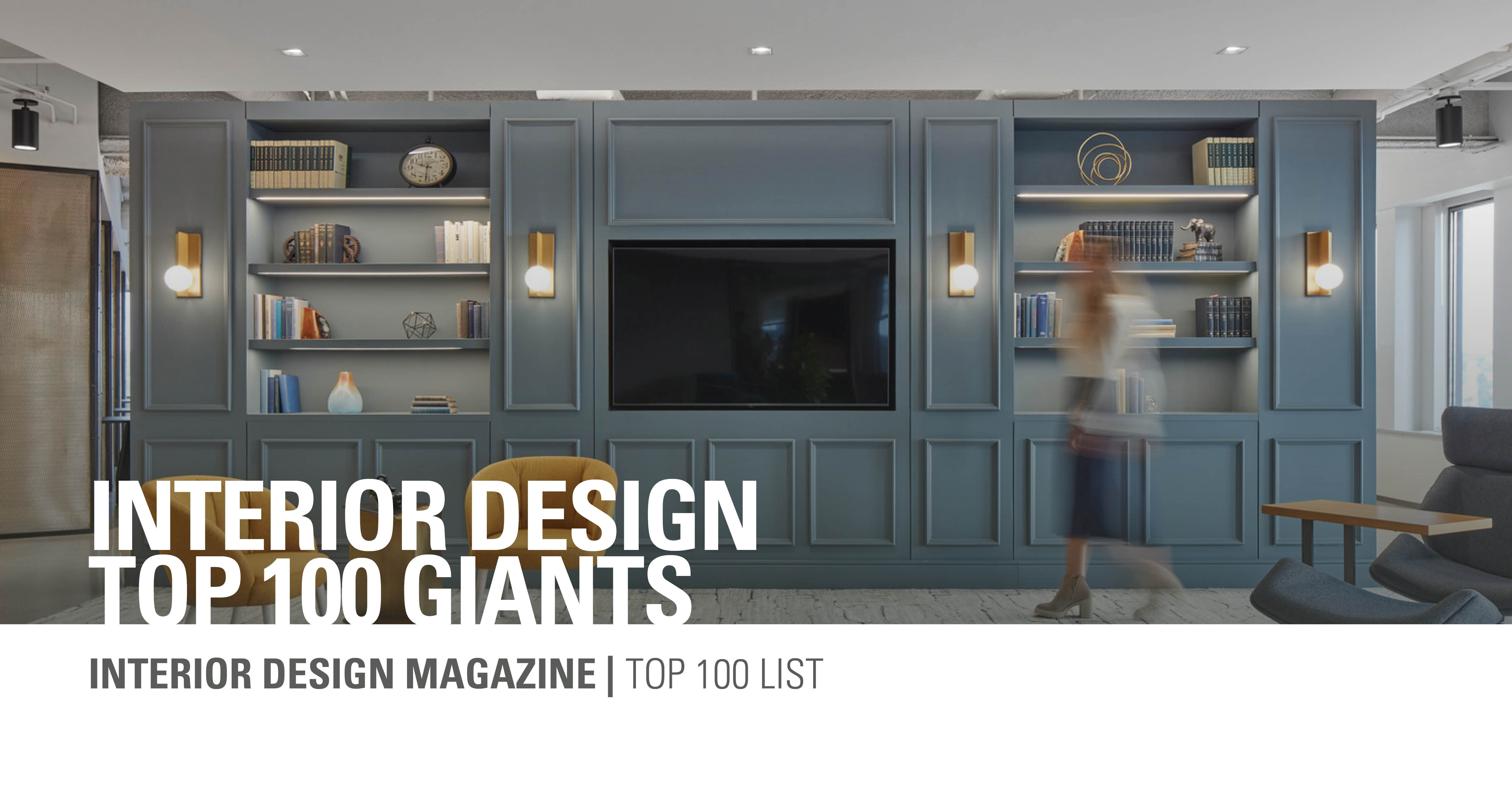 HED Ranks Top 100 Interior Design Giants HED